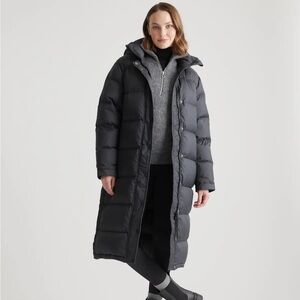 Quince long down parka